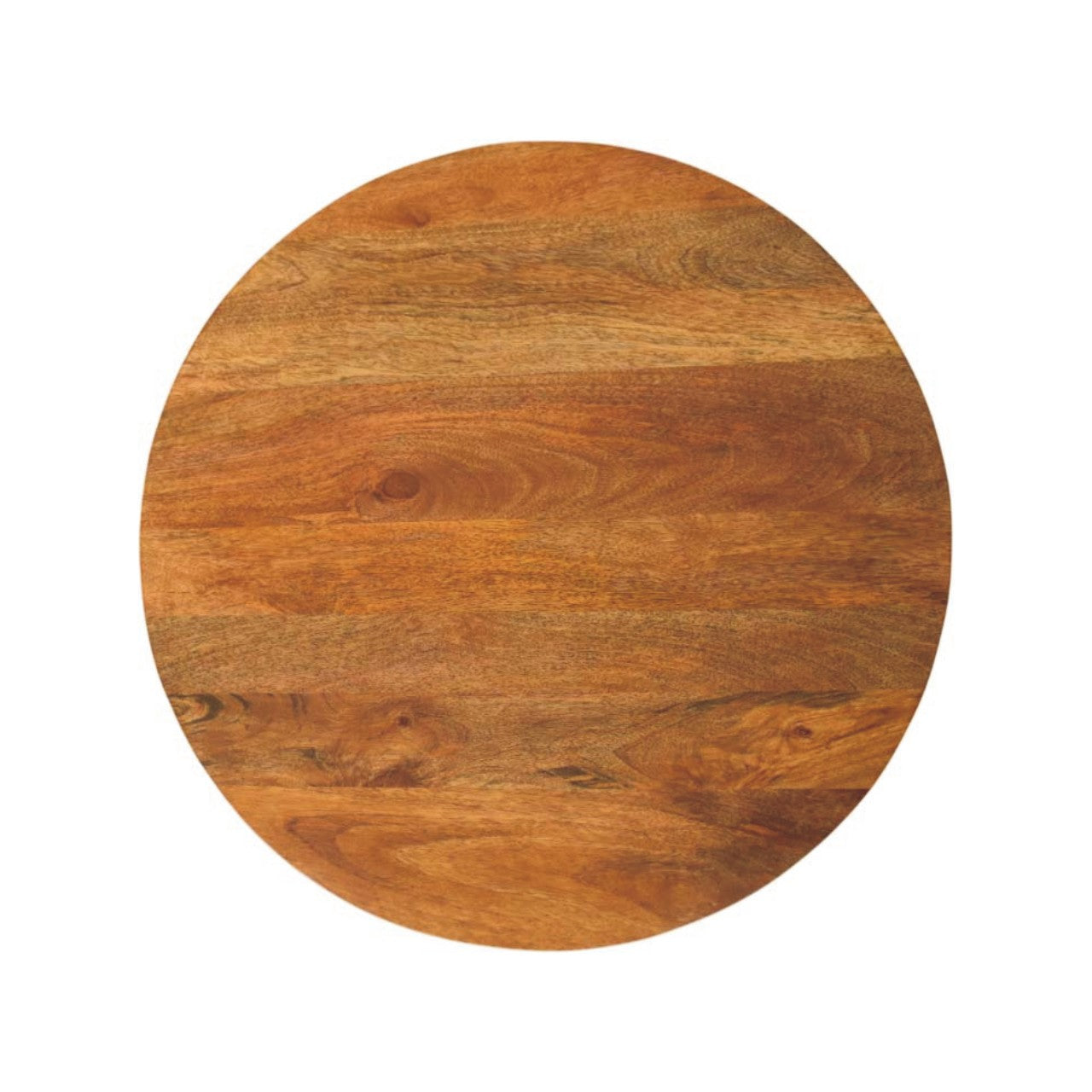 Table basse ronde cannelée