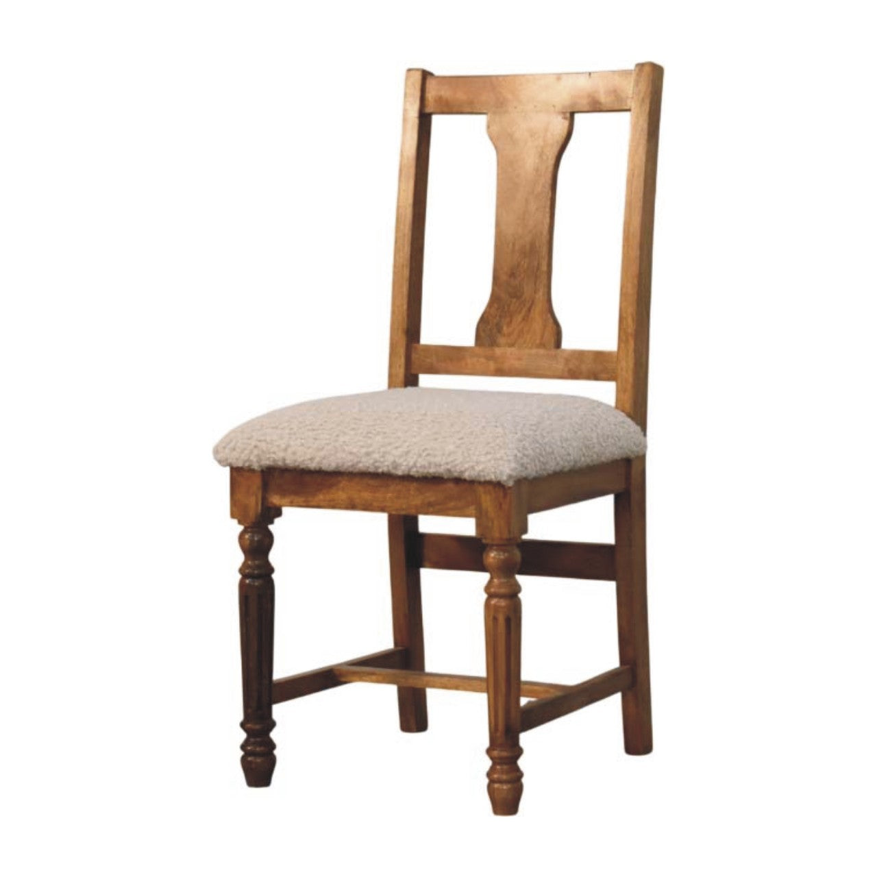 Chaise d'écriture à pieds tournés