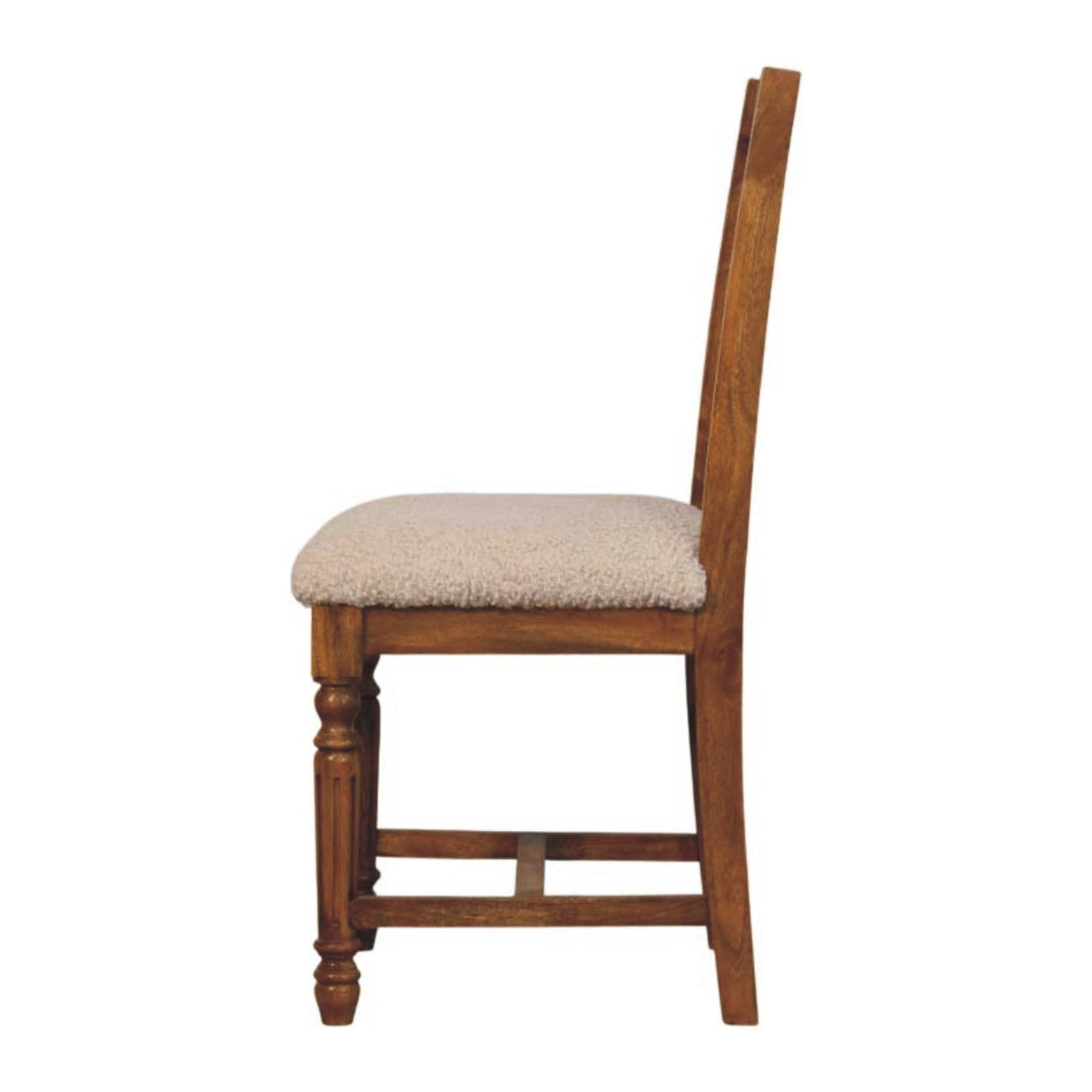 Chaise d'écriture à pieds tournés