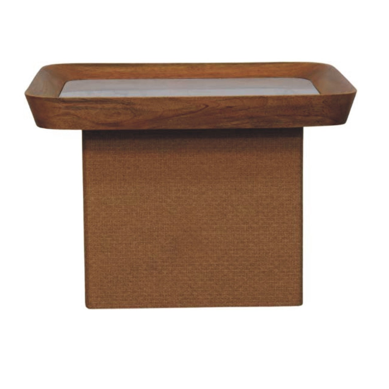 Table basse Chatai avec plateau en marbre
