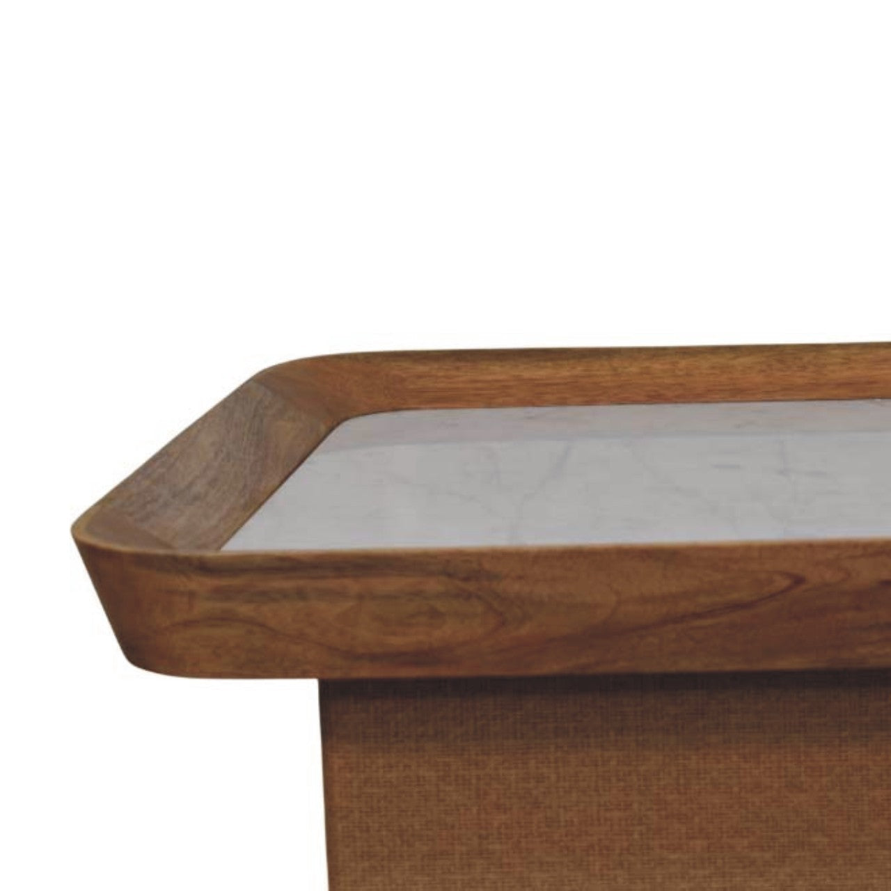 Table basse Chatai avec plateau en marbre