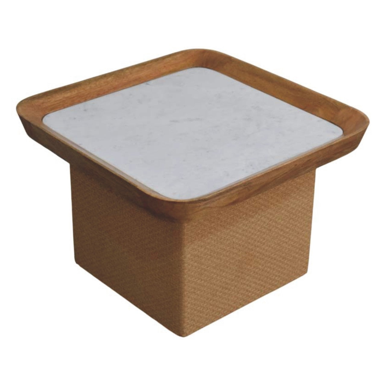 Table basse Chatai avec plateau en marbre