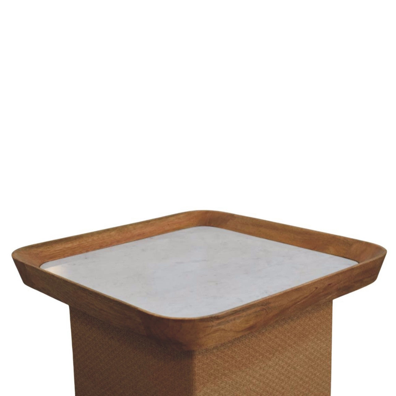 Table basse Chatai avec plateau en marbre