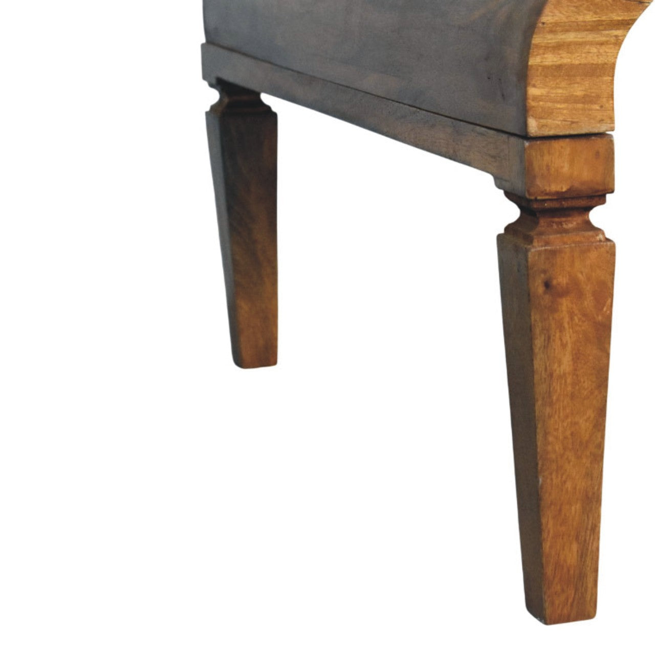 Table basse à cadre incurvé