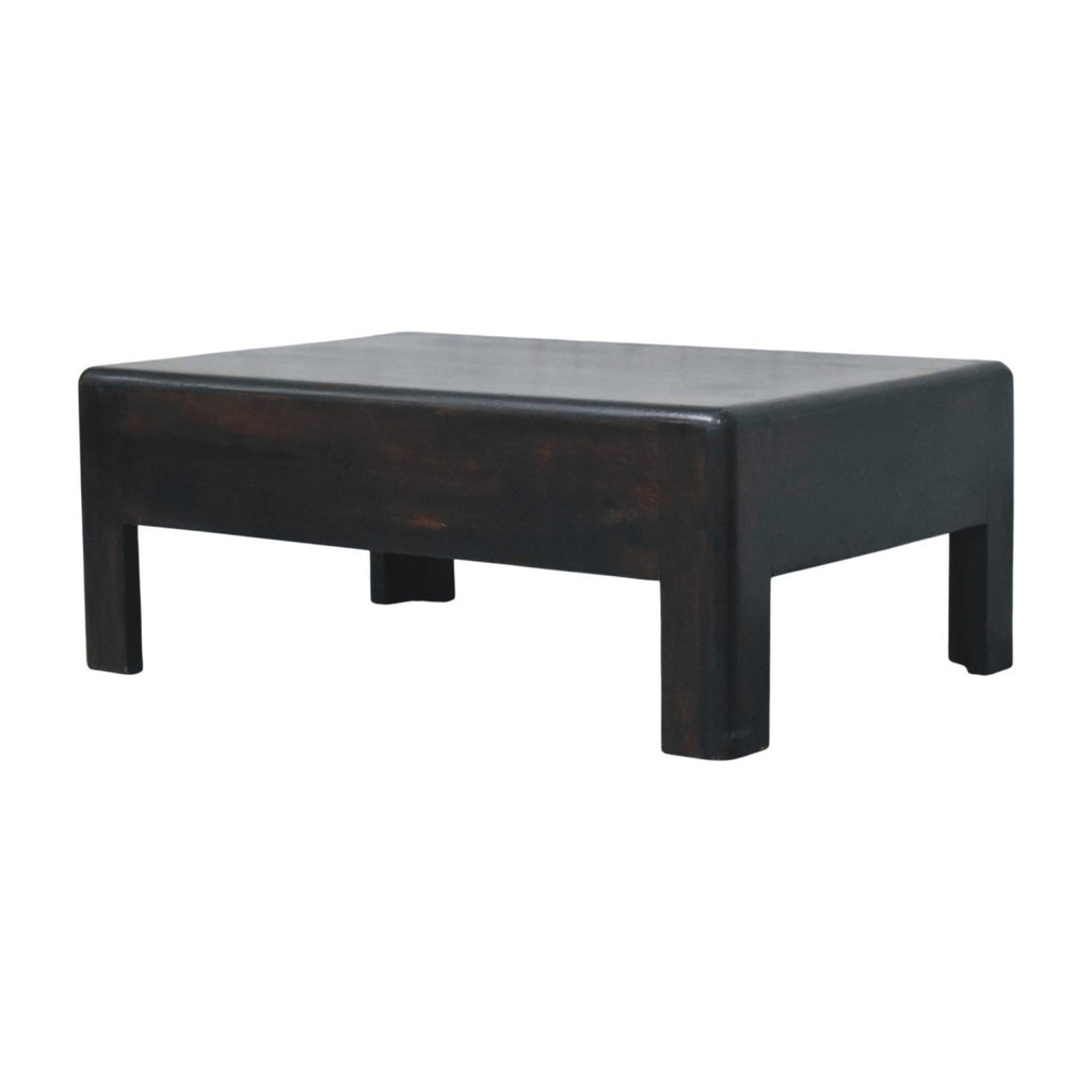 Table basse Velvet Mocha Block