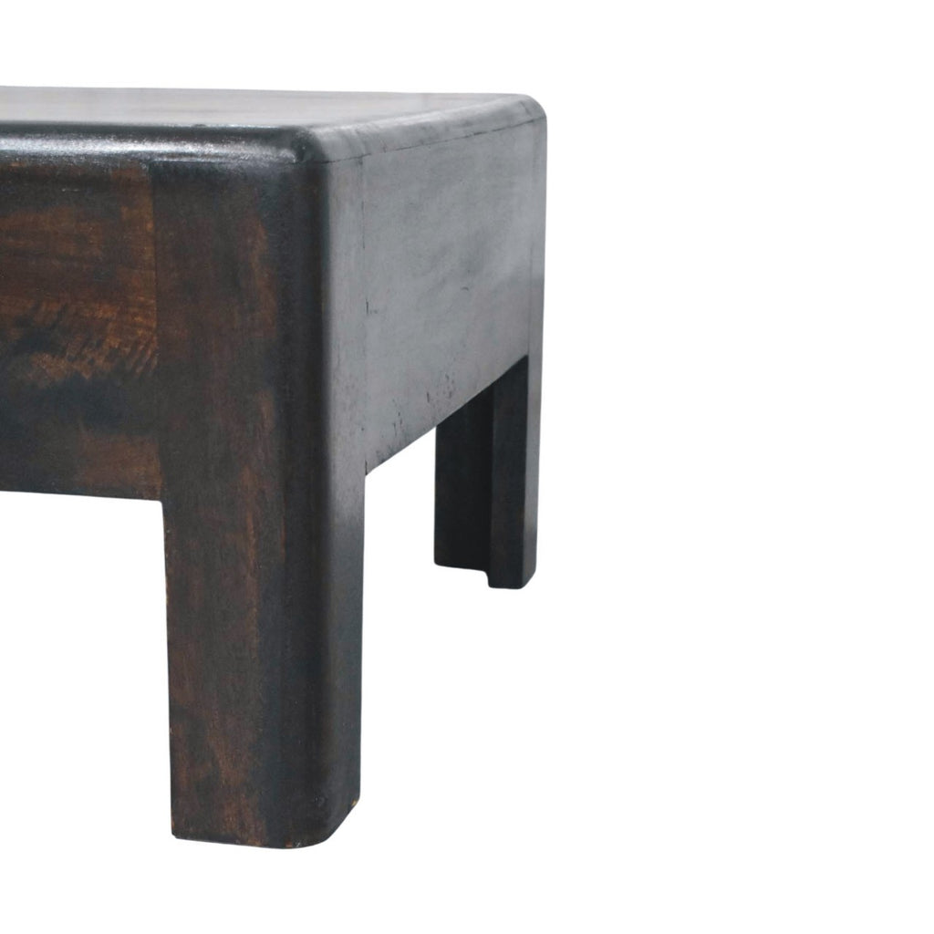 Table basse Velvet Mocha Block