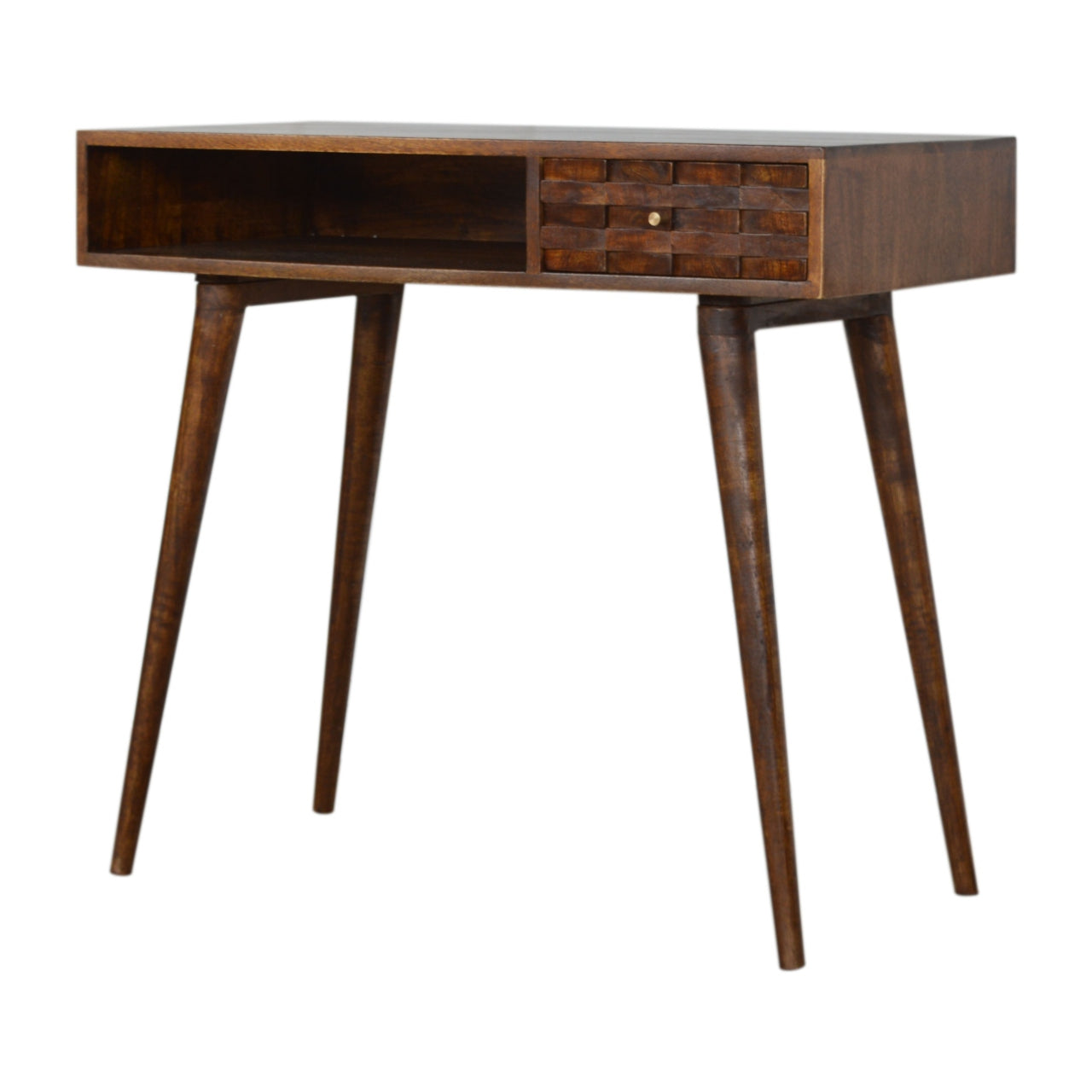 Bureau en carreaux de châtaignier
