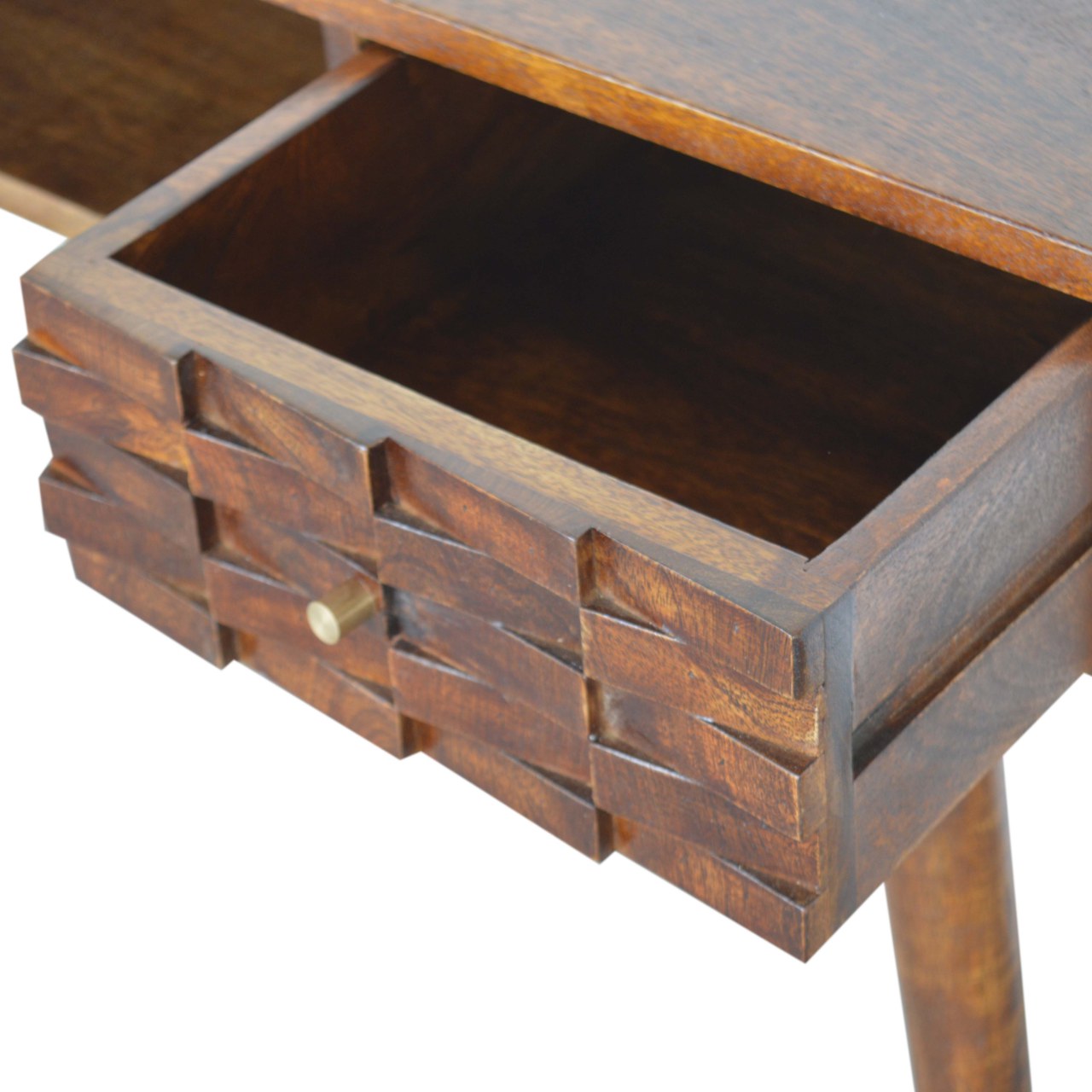 Bureau en carreaux de châtaignier
