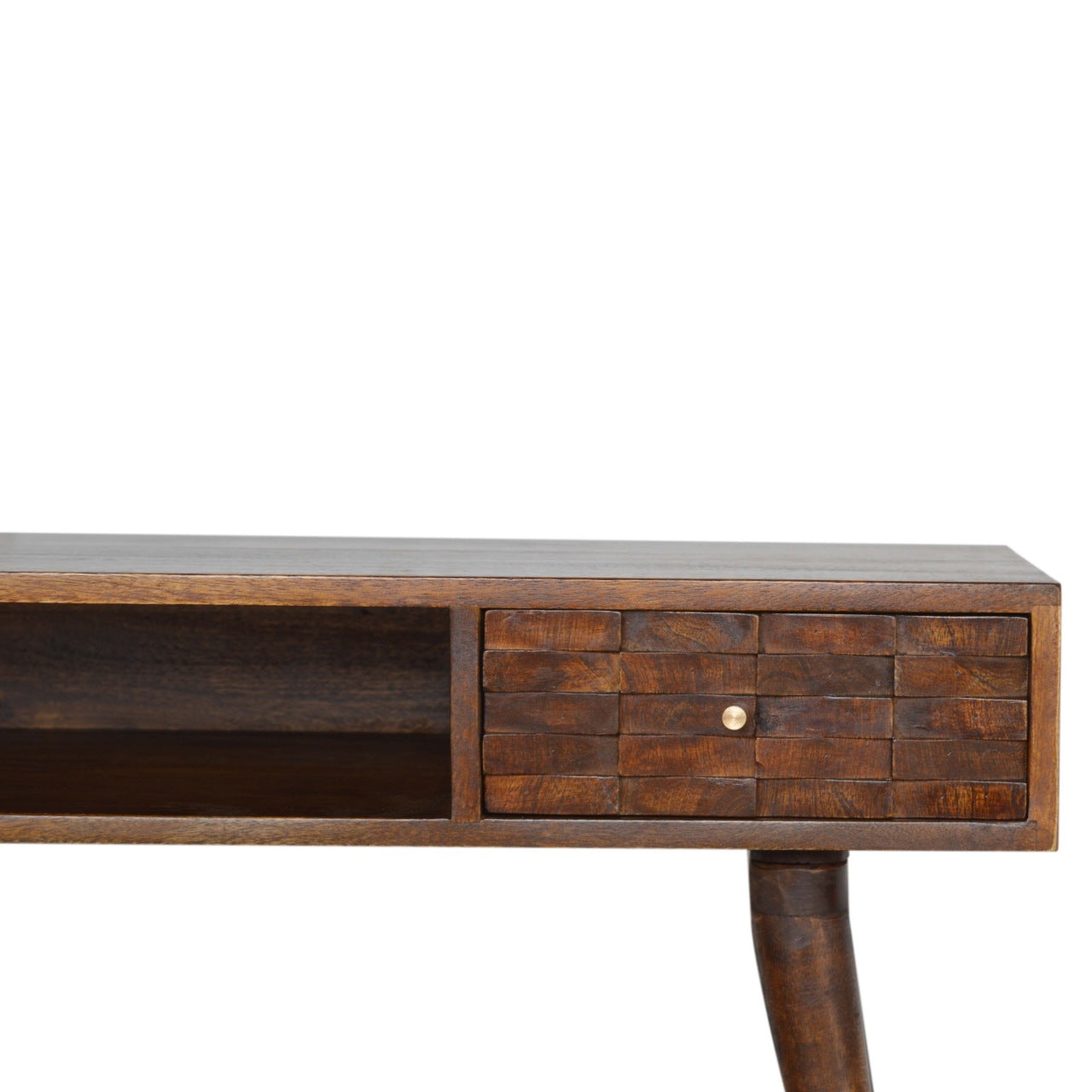 Bureau en carreaux de châtaignier