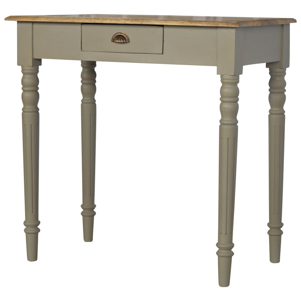 Bureau peint à la main