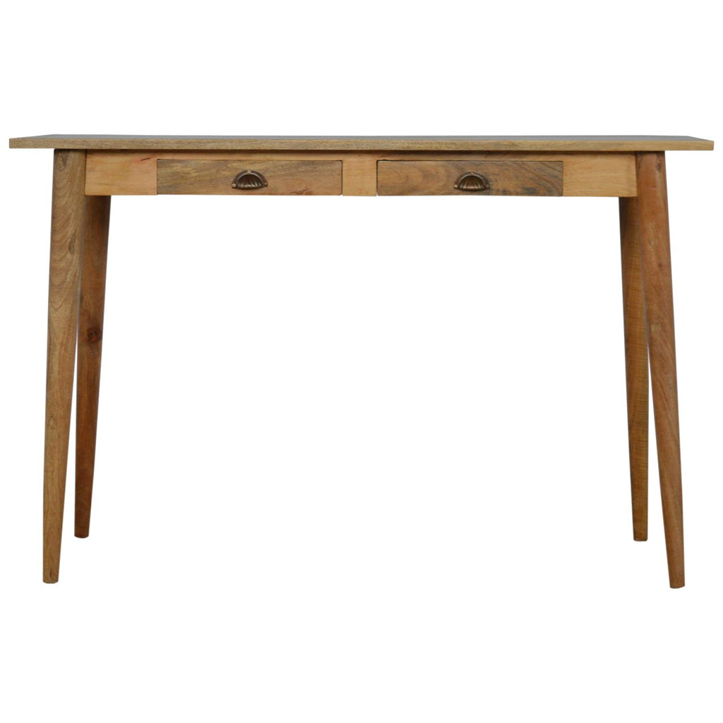 Bureau nordique à 2 tiroirs