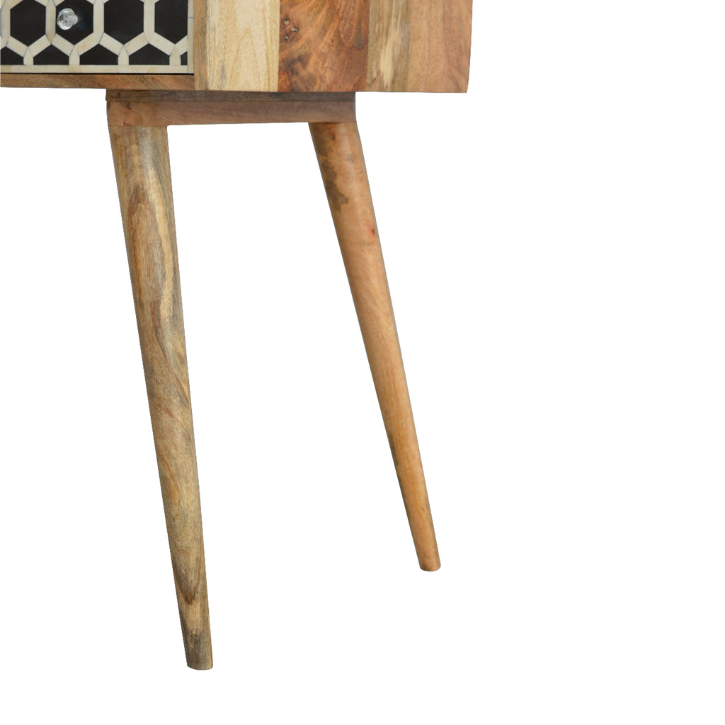 Bureau incrusté d'os