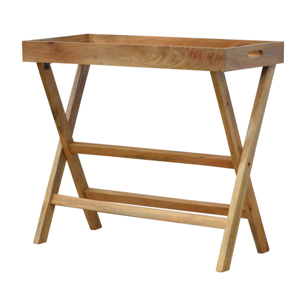Plateau de majordome pliable