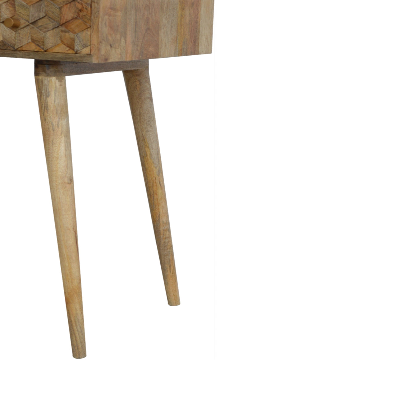 Bureau cubique sculpté