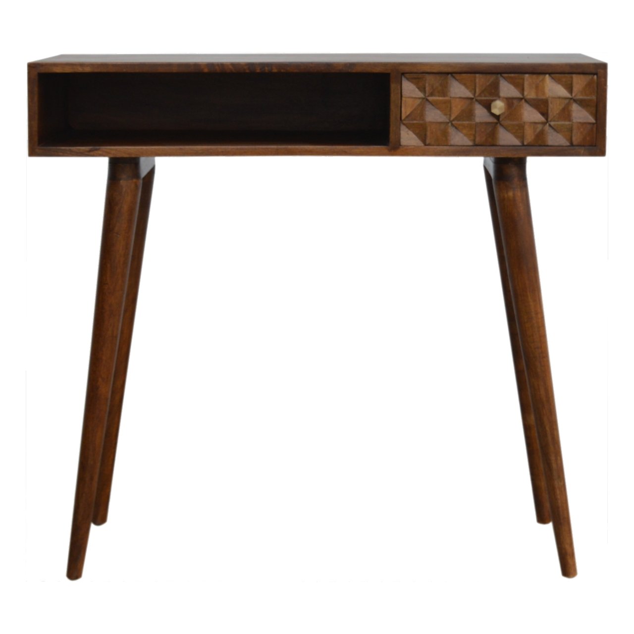 Bureau à écriture en châtaigne diamant